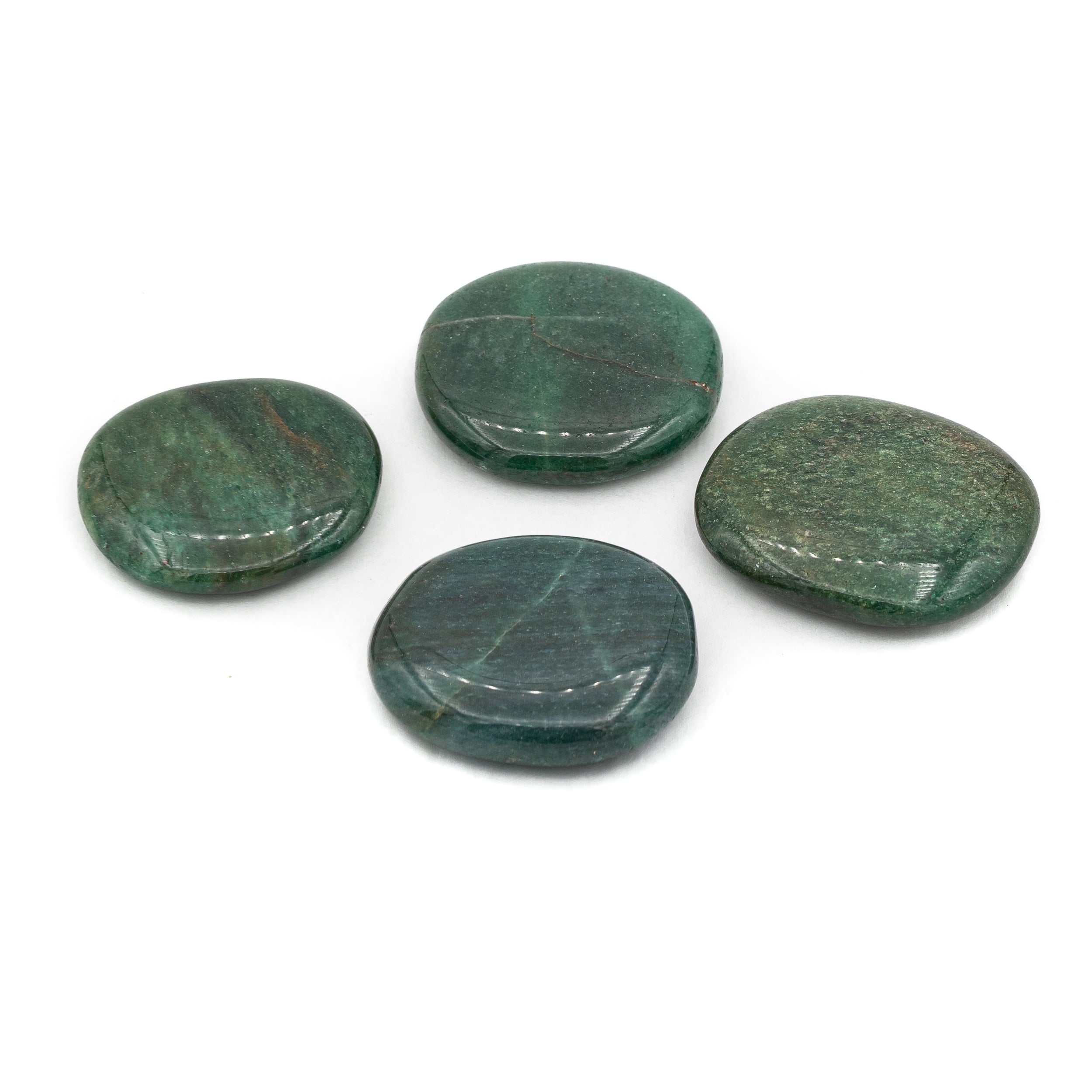 Fuchsite Palm Stone $10